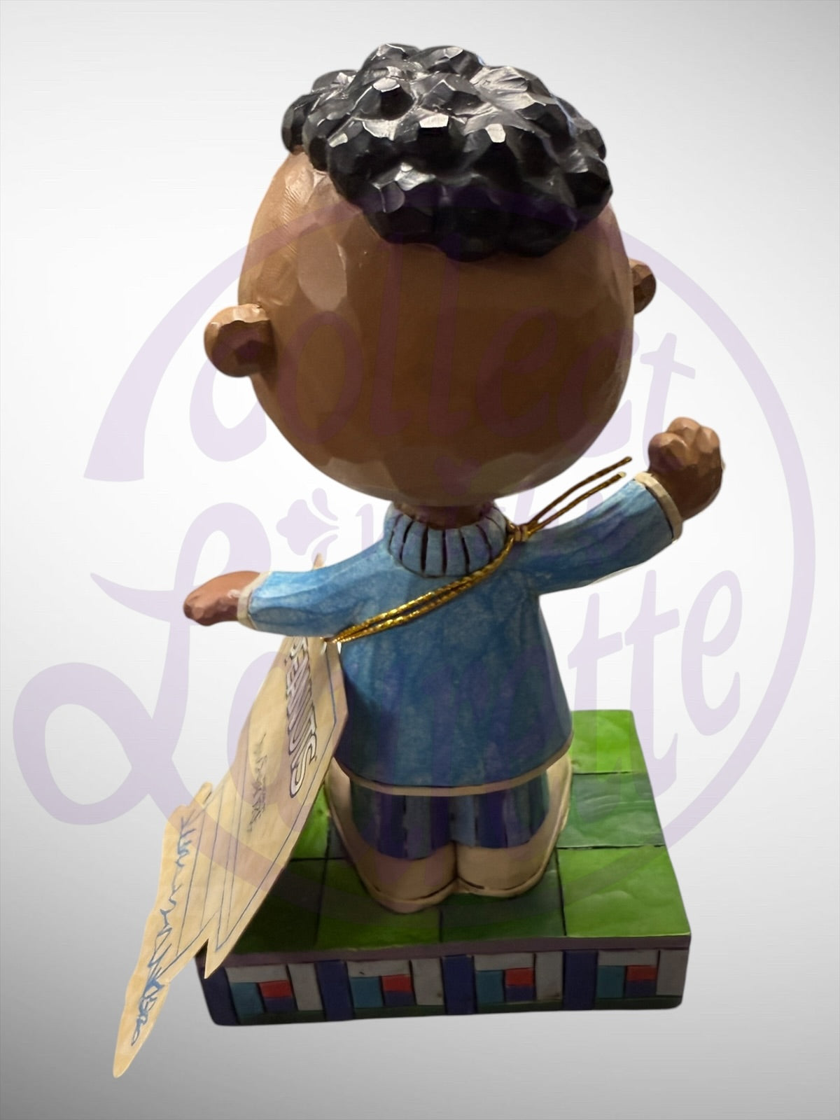 Jim Shore Peanuts - Friendly Franklin Personality Pose Figurine (No Box)